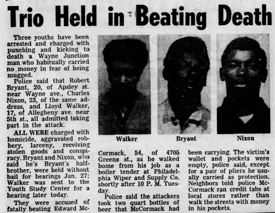 Robert Purnell Bryant – State Killings in the Steel City: The